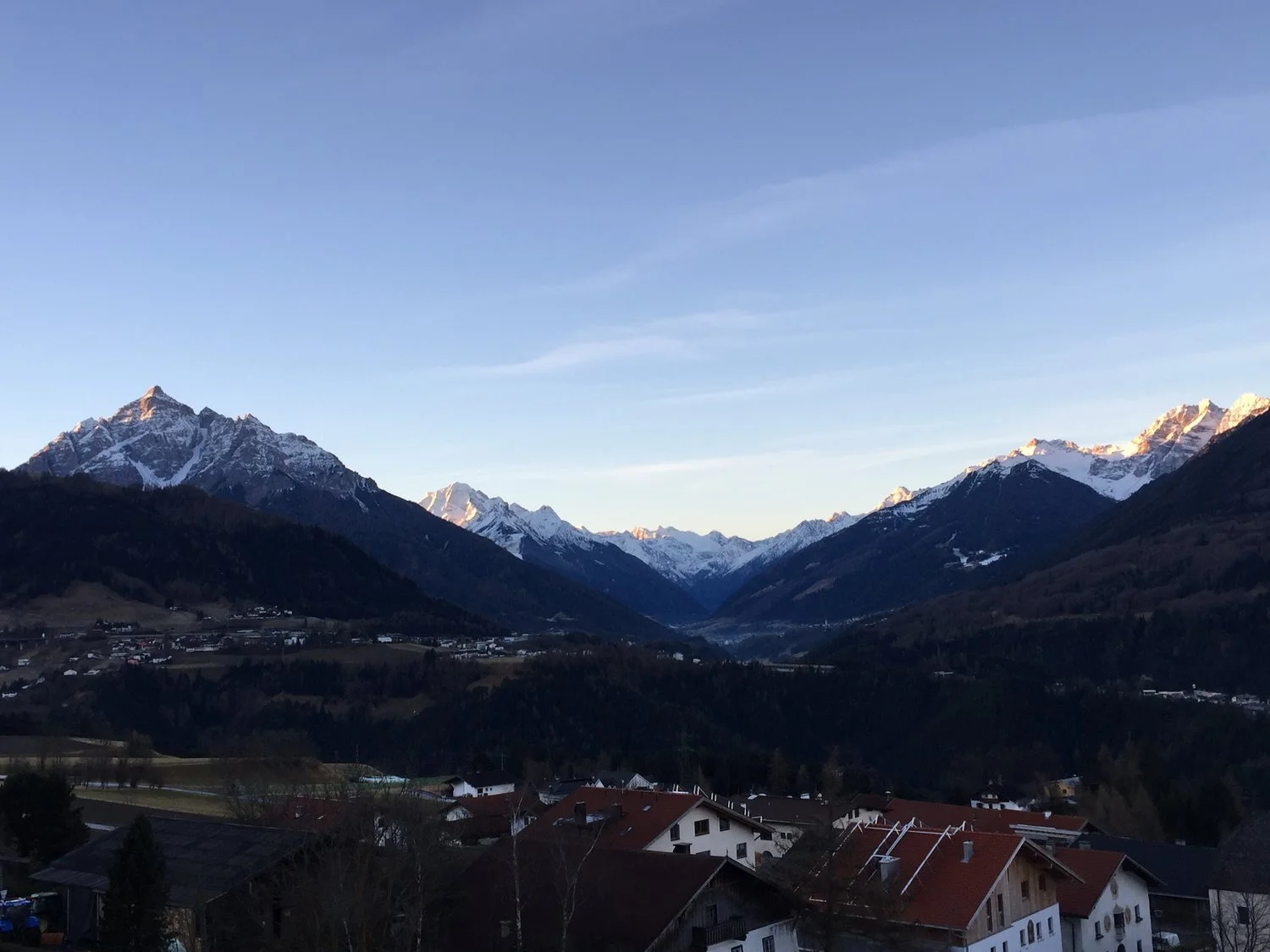 The Austrian Alps at Innsbruck